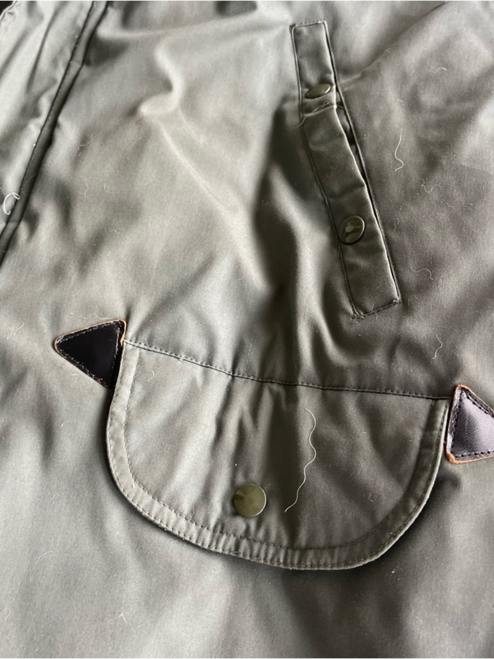 Vintage 70s Arctic Parka Flight Jacket N 3B Fur Lined Hood Military Issued M/L - Picture 15 of 16
